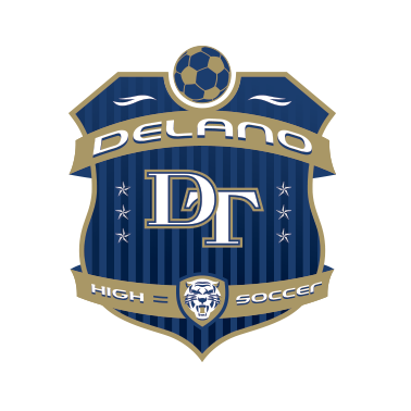custom soccer crest design for delano high school